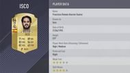 Isco's FIFA 18 card